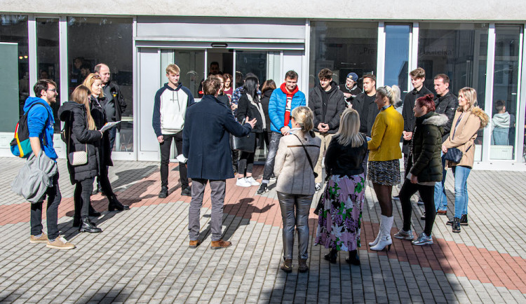 Na VŠTE studenti zažili vzrušující dopoledne