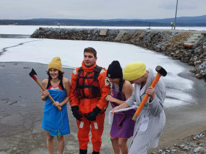 Otužilci vytvořili na lipenské přehradě nový rekord