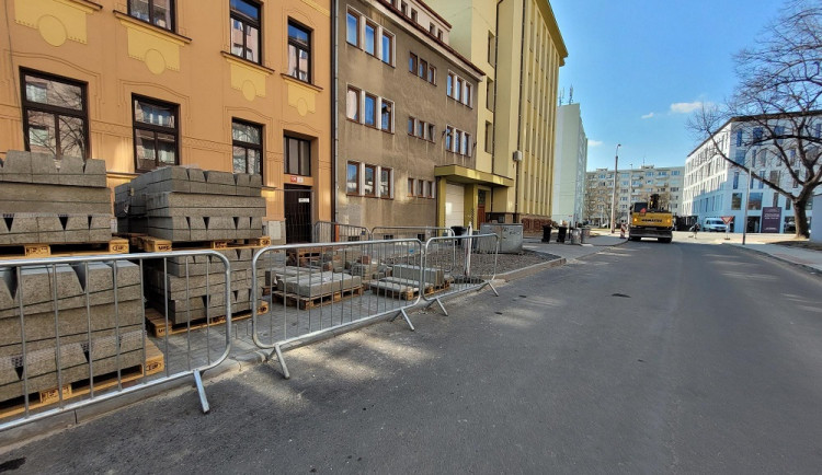 Pokračuje rekonstrukce českobudějovické ulice U Malše. Uzavírka tam bude do konce dubna