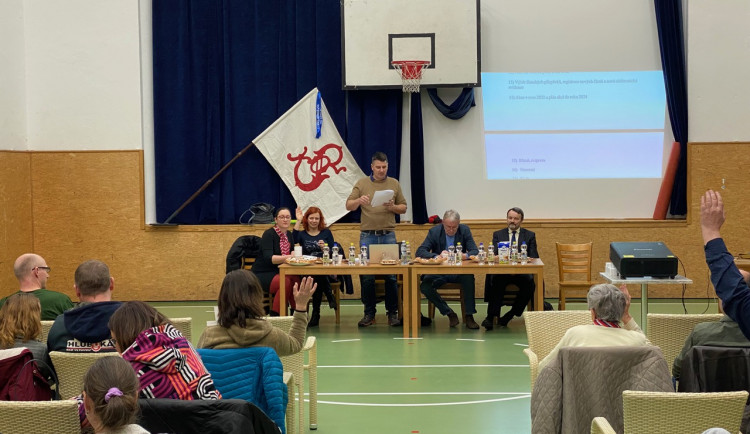 Valná hromada Sokola Hluboká nad Vltavou volila nové vedení