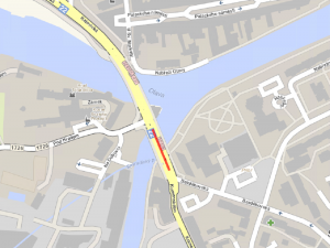 Ve Strakonicích začne oprava mostu přes řeku Volyňku.