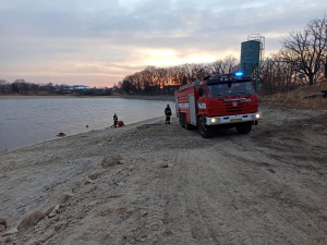 Hasiči od neděle zasahují u požáru rašeliniště v Žáru na Českobudějovicku