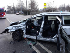 V Budějcích komplikuje provoz tragická dopravní nehoda. Tvoří se kolony