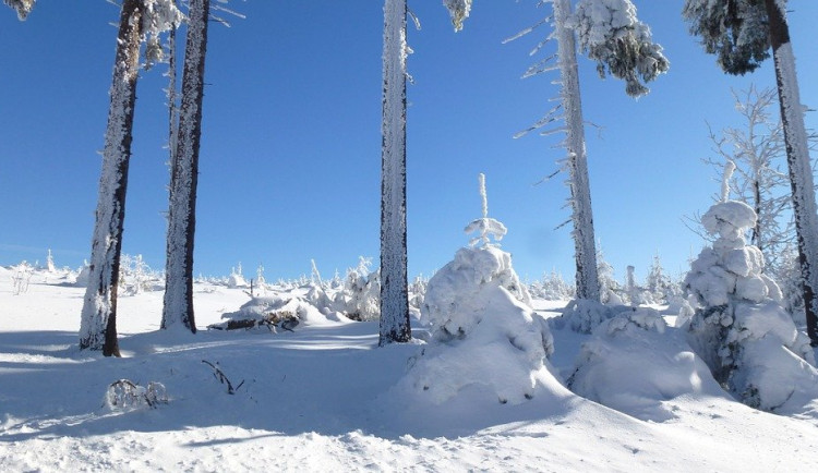 Na Šumavě padaly teplotní rekordy. Meteorologové naměřili minus 17 stupňů