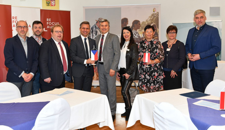 Na Střední škole a Vyšší odborné škole cestovního ruchu České Budějovice proběhl Projekt Re.Focus Austria