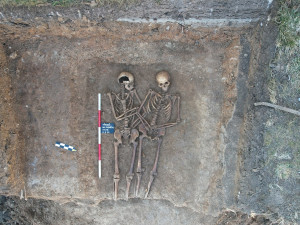 Archeologický výzkum prováděli odborníci při revitalizaci parku Na Rybníčku.