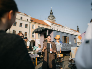 Kul.turistická kancelář objíždí budějovické čtvrti