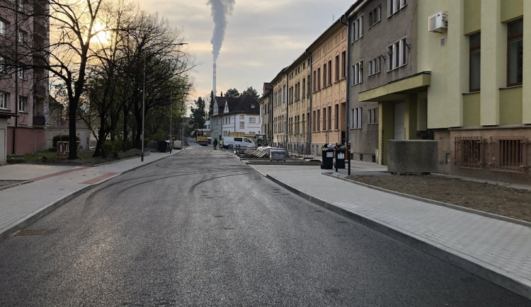 Končí rekonstrukce ulice U Malše. Investice stála přes 17 milionů korun