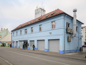 Stávající sídlo strážníků v Českých Budějovicích.