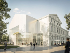 Vítězný návrh předložili architekti z ateliéru Chaix & Morel et Associés, rakouského studia Christian Anton Pichler a rakouský architekt Jan Proksa.