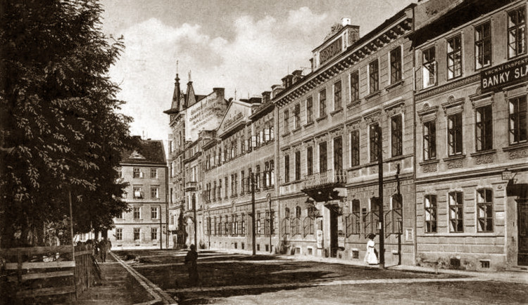 Českobudějovická Beseda Na Sadech kolem roku 1930.