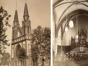 Synagoga v Českých Budějovicích na pohlednicích z počátku 20. století ze sbírek Jihočeského muzea v Českých Budějovicích (viz i Max Fleischer, Jakob Fried a Israel Kohn).