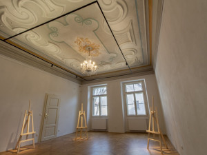 Strop v galerii. Zdroj: Národní památkový ústav