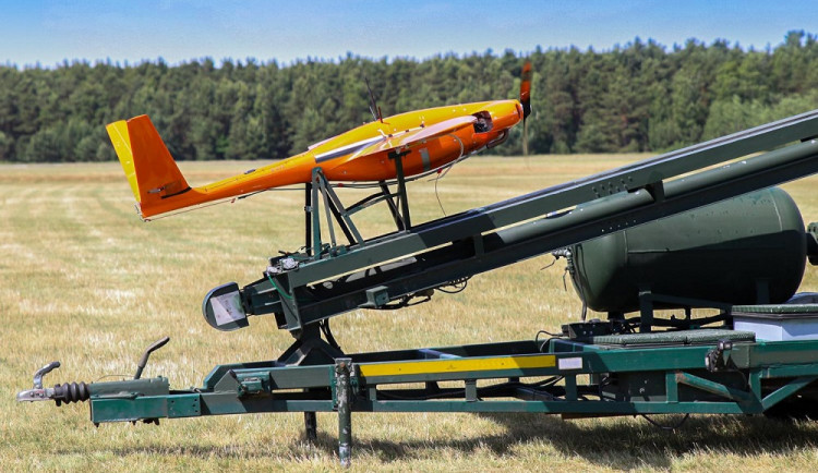 V Polsku budou vojáci střílet na bezpilotní prostředek MJ-7 Szogun. Foto: Jana Samcová