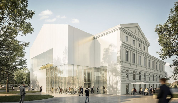 Vítězný návrh předložili architekti z ateliéru Chaix & Morel et Associés, rakouského studia Christian Anton Pichler a rakouský architekt Jan Proksa.