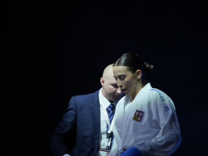Budějcká karatistka si od maturitních otázek odskočila na světovou ligu. Z Maroka přivezla bronz. Autor:www.gokhantaner.com