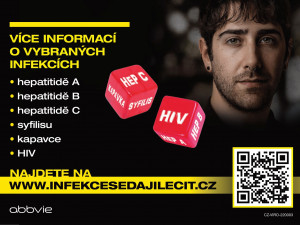 Odhalte infekci včas. Přijďte se zdarma otestovat na HIV, žloutenku a syfilis