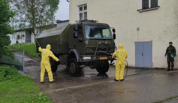 Dekontaminace vozidla