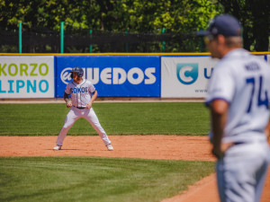 Sokol Hluboká si v Olomouci poradil se Skokany a v nadstavbě o Extraligu má zatím čtyři vítězství z pěti utkání
