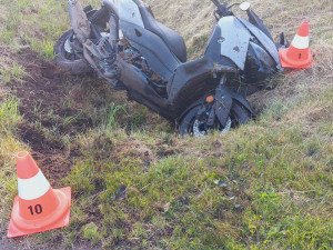 Na jihu Čech zemřel další motorkář. Policie hledá svědky nehody