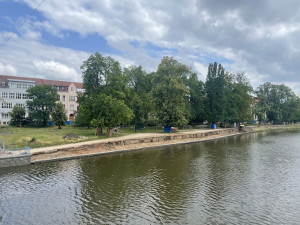 Park Dukelská se začíná měnit. Kompletně hotový bude až příští rok