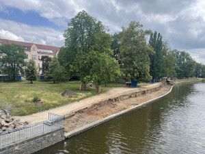 Park Dukelská se začíná měnit. Kompletně hotový bude až příští rok
