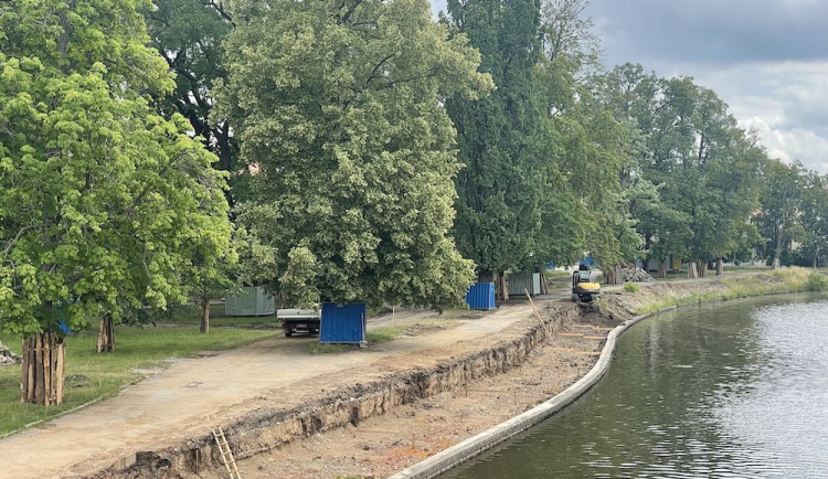 Park Dukelská se začíná měnit. Kompletně hotový bude až příští rok