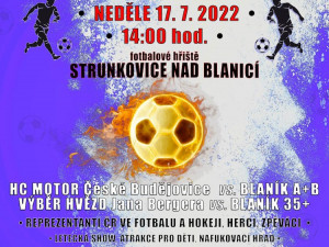 Ve Strunkovicích obuje kopačky Motor, představí se i Červenka, Kohák nebo Machálková