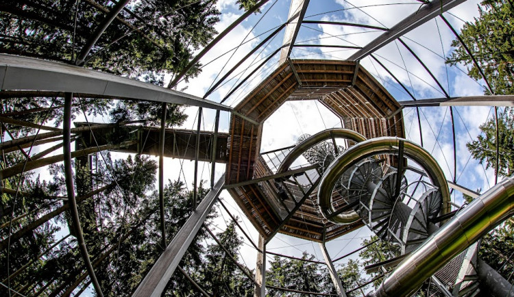 Lipenskou Stezku korunami stromů otevřeli před 10 lety. Přilákala už tři miliony turistů