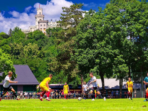 Dynamo v Hluboké nad Vltavou porazilo Duklu Praha 3:1. Foto: Petr Tibitanzl