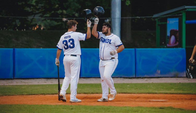 Sokol Hluboká přetlačil Kotlářku Praha a dál vede tabulku Nadstavby o baseballovou Extraligu