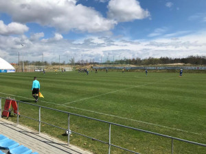 Na Složišti hraje utkání několik týmů včetně rezervy, která postoupila do ČFL. Foto: Jakub Bartoš