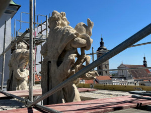 Radnice se nyní rekonstruuje. Foto: Město České Budějovice