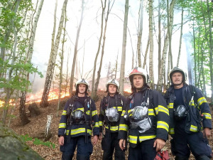 Na pomoc Hřensku vyrazili i jihočeští hasiči