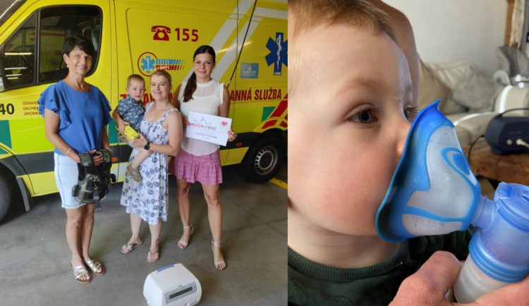 Nevyléčitelně nemocný Kubík dostal speciální vestu. Pomáhá mu s dýcháním