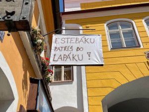 Andrej Babiš v Třeboni.