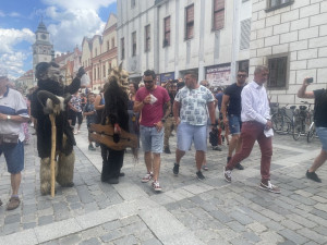 Andrej Babiš v Třeboni.