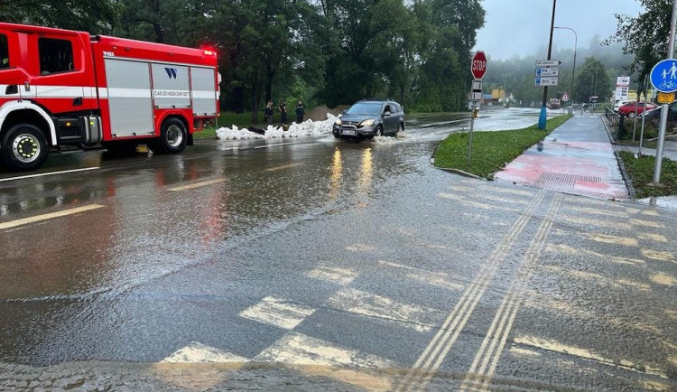 Krumlov řeší úpravy řeky Polečnice. Naposledy se rozlila v červnu