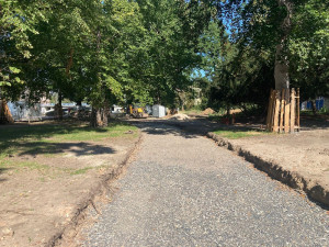 Proměna parku u řeky Malše pokračuje. Hotovo bude v únoru příštího roku