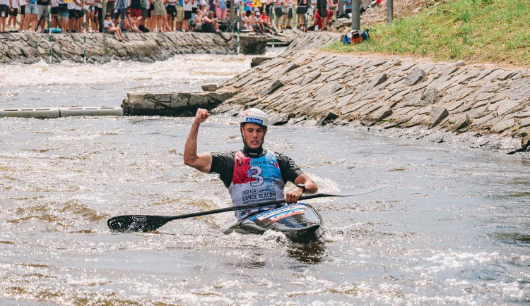 Úspěch kajakáře Krejčího. Jihočech opět ovládl evropské mistrovství slalomářů do 23 let