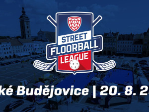 Street Floorball League zamíří do Českých Budějovic, záštitu nad akcí pro širokou veřejnost přejal Jihočeský hejtman Martin Kuba
