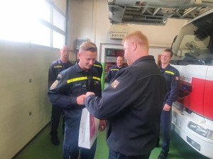 Hasič ve volnu zachránil hluchoněmého vodáka. Získal ocenění