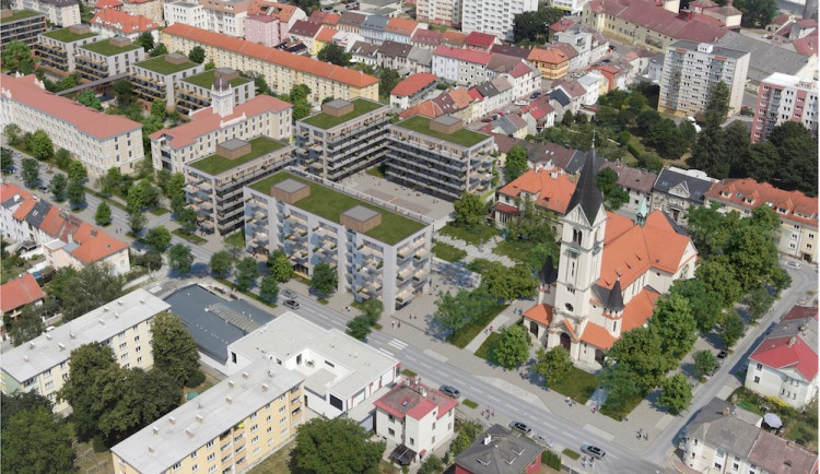 Dolní areál nemocnice by se měl do čtyř let proměnit. Kraj plánuje stavbu sociálního zařízení a bytů