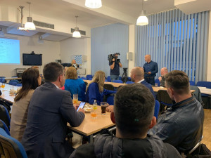 Volební štáb ODS.