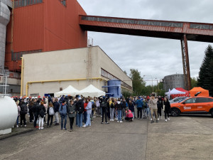 Areál, kde má vzniknout spalovna odpadu, se otevřel veřejnosti