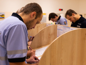 Policejní nováčci darovali krev