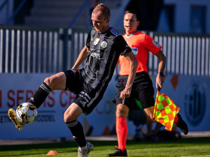 Lukáš Čmelík si proti Baníku připsal gól a asistenci.