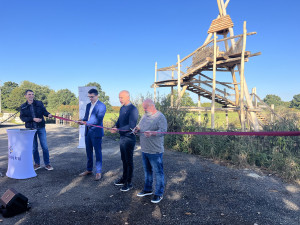 Kraj otevřel u Českobudějovických rybníků novou pozorovací věž