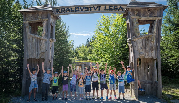 Vyhrajte rodinný vstup do Království lesa na Lipně