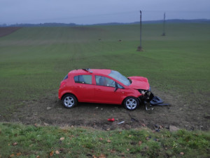 Vážná nehoda uzavřela silnici na trase Strakonice - Vodňany. Jeden člověk zemřel